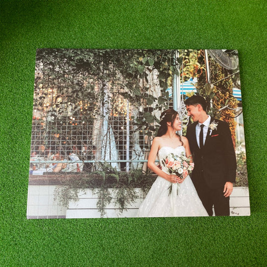 Custom Wedding Photo Canvas Print