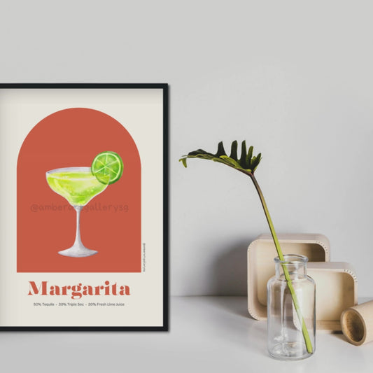 Cocktail-Themed Art Prints Collection