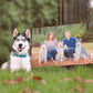 Custom Hand-Painted Family Portrait Oil Painting