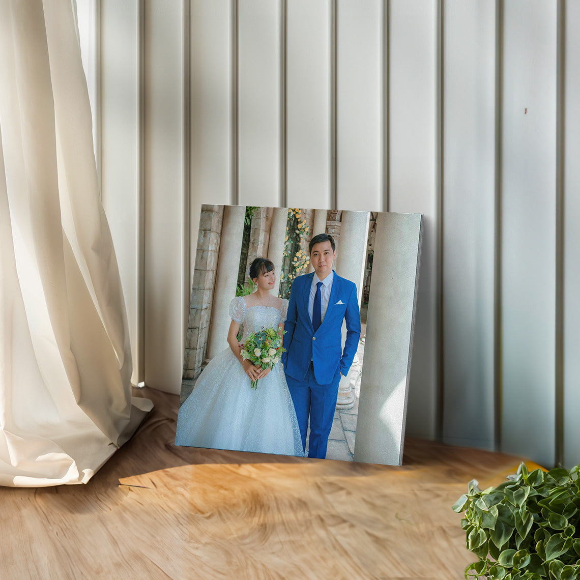 Custom Wedding Photo Canvas Print